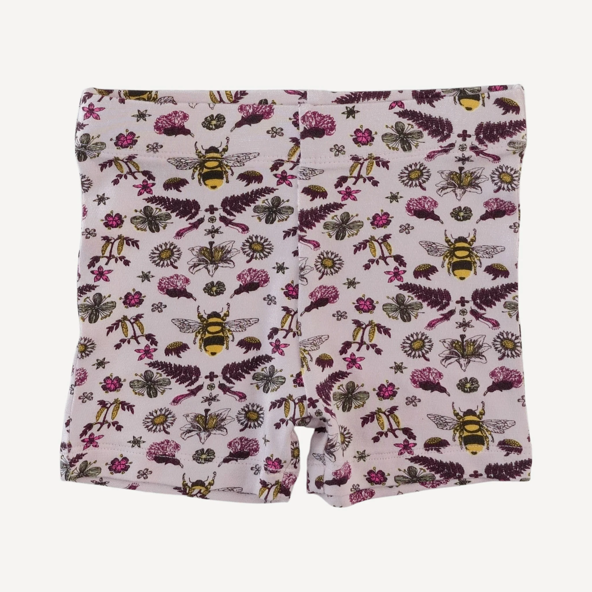 spaghetti tie prairie top + short set | rose litho bee | bamboo - Image 4