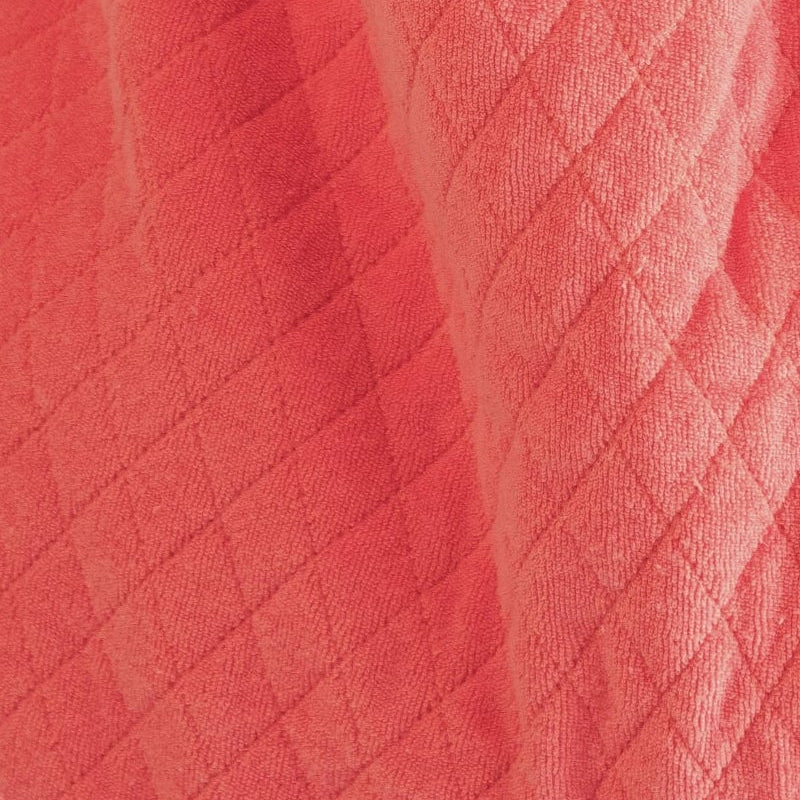quilted beach carryall tote | emberglow | organic cotton terry - Image 2