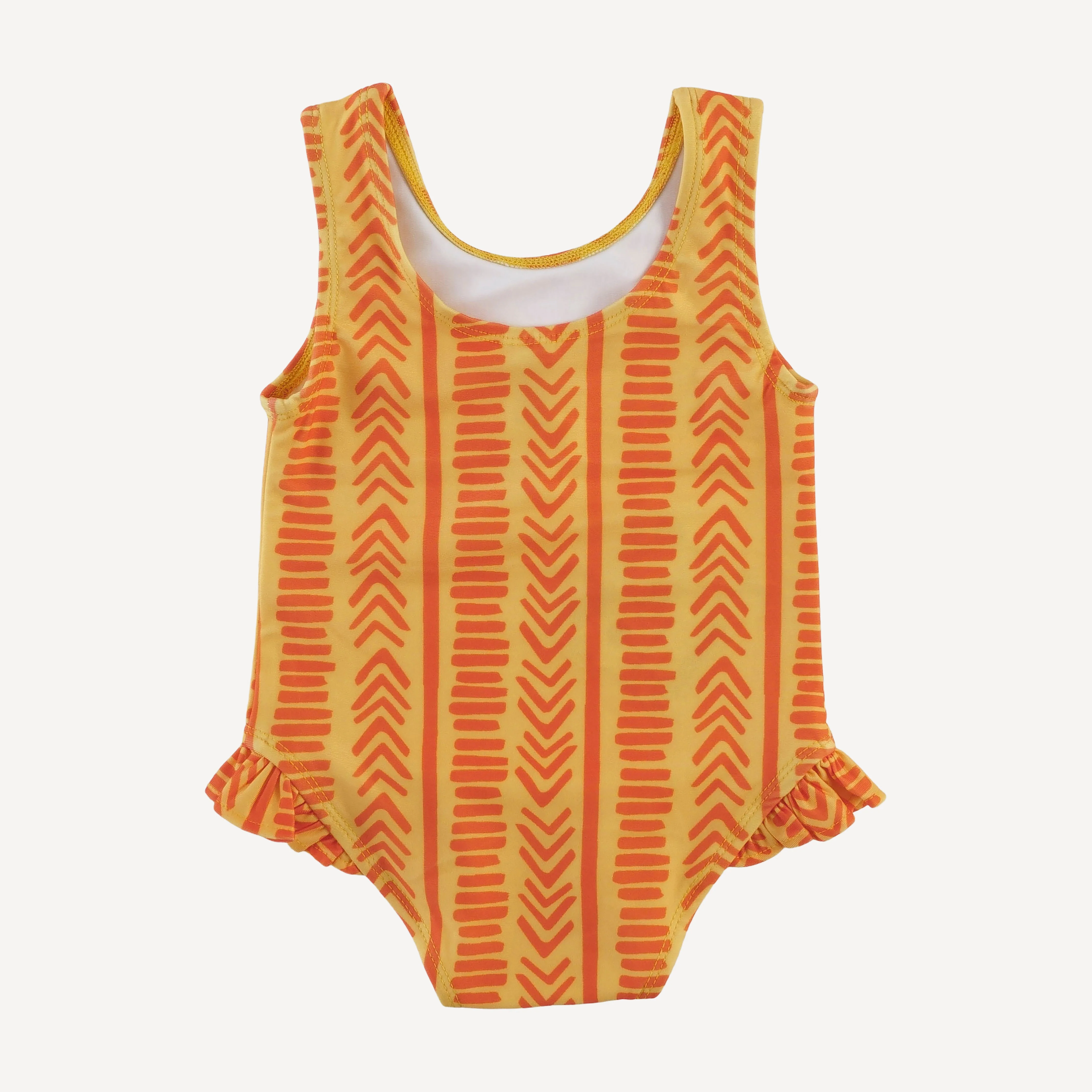 ruffle leg tank swimsuit | boho stripe | swim - Image 3
