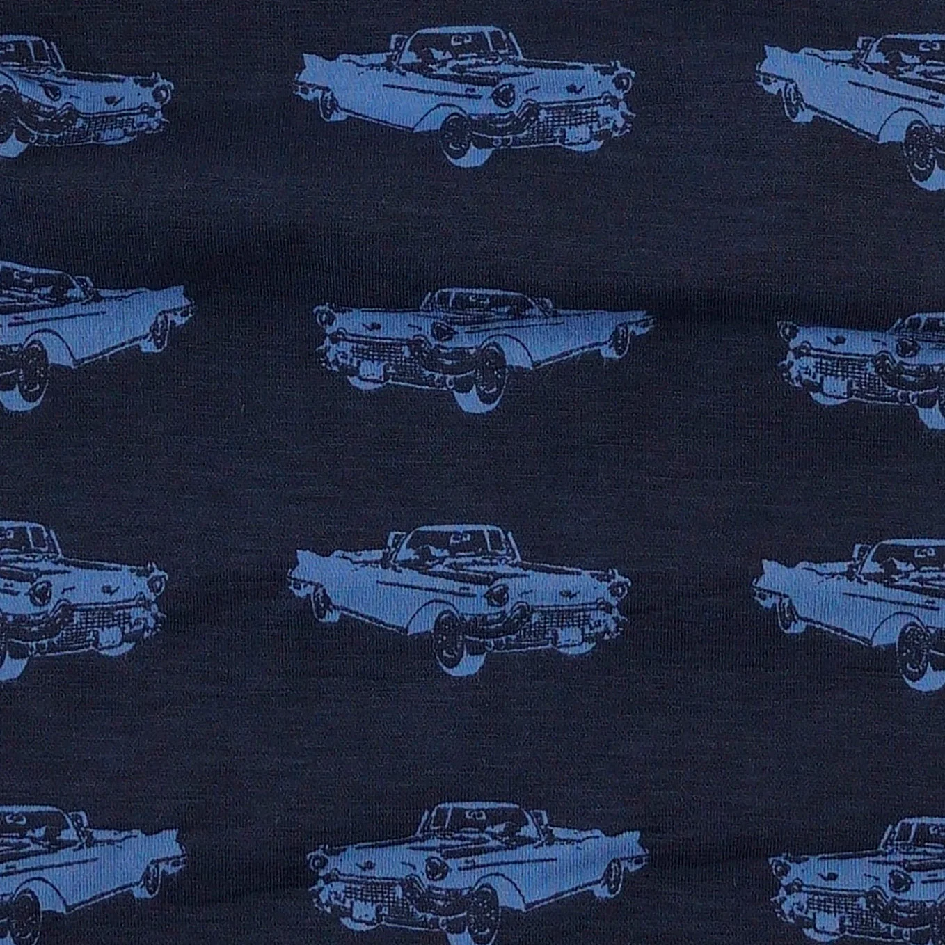 short sleeve boxy tee | classic car | bamboo - Image 2