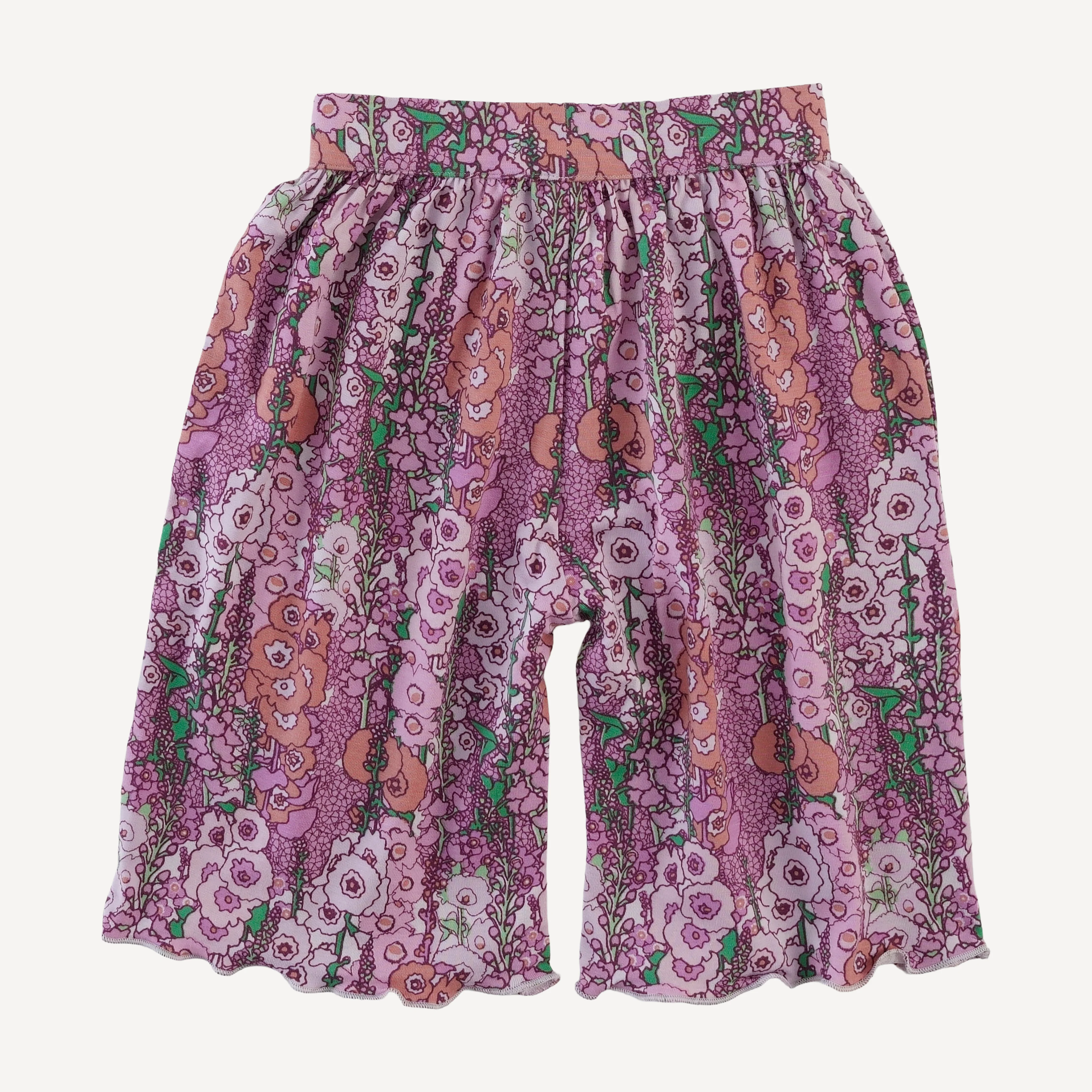 short sleeve jade set | orchid hollyhock | bamboo - Image 4
