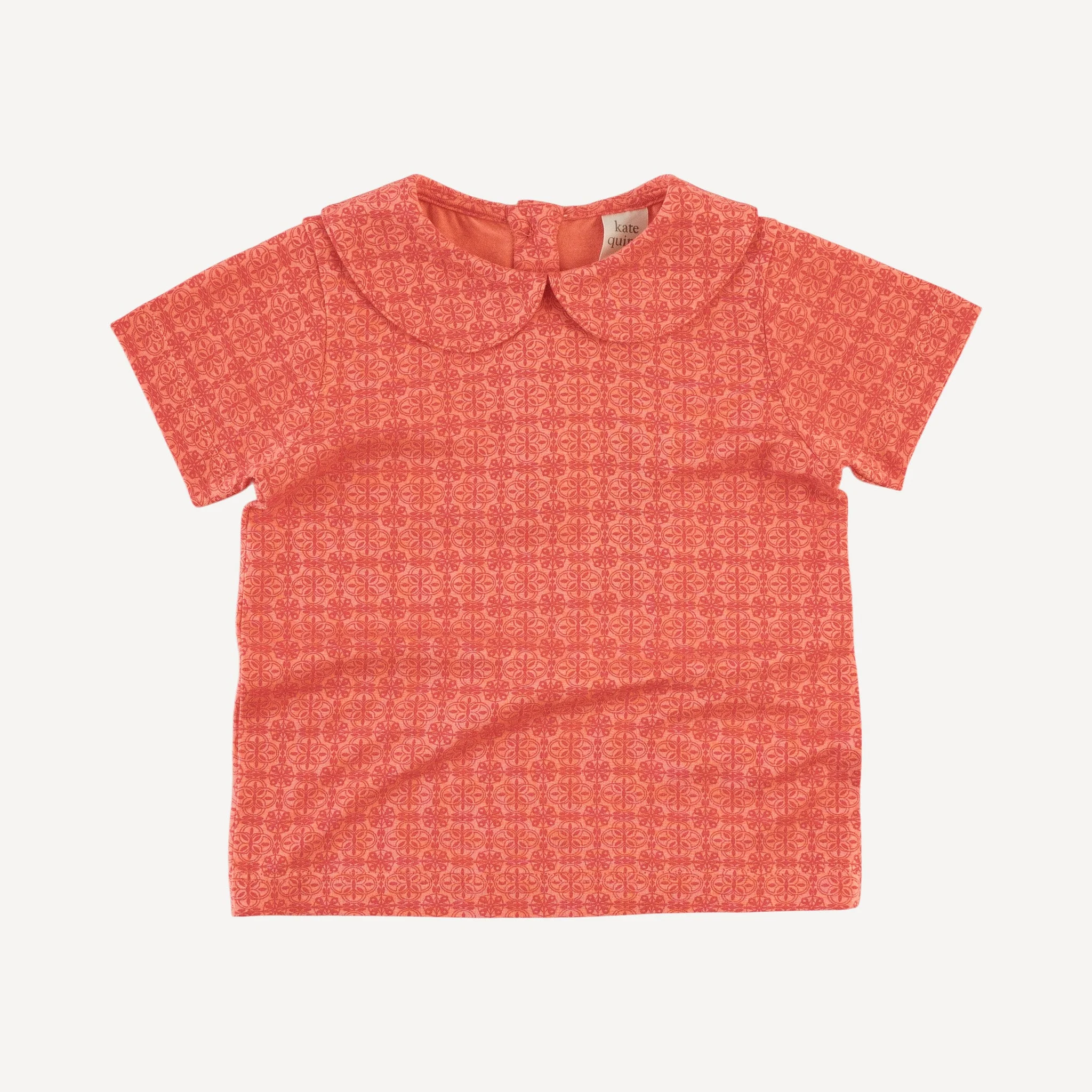 short sleeve peter pan tee | gramercy | bamboo