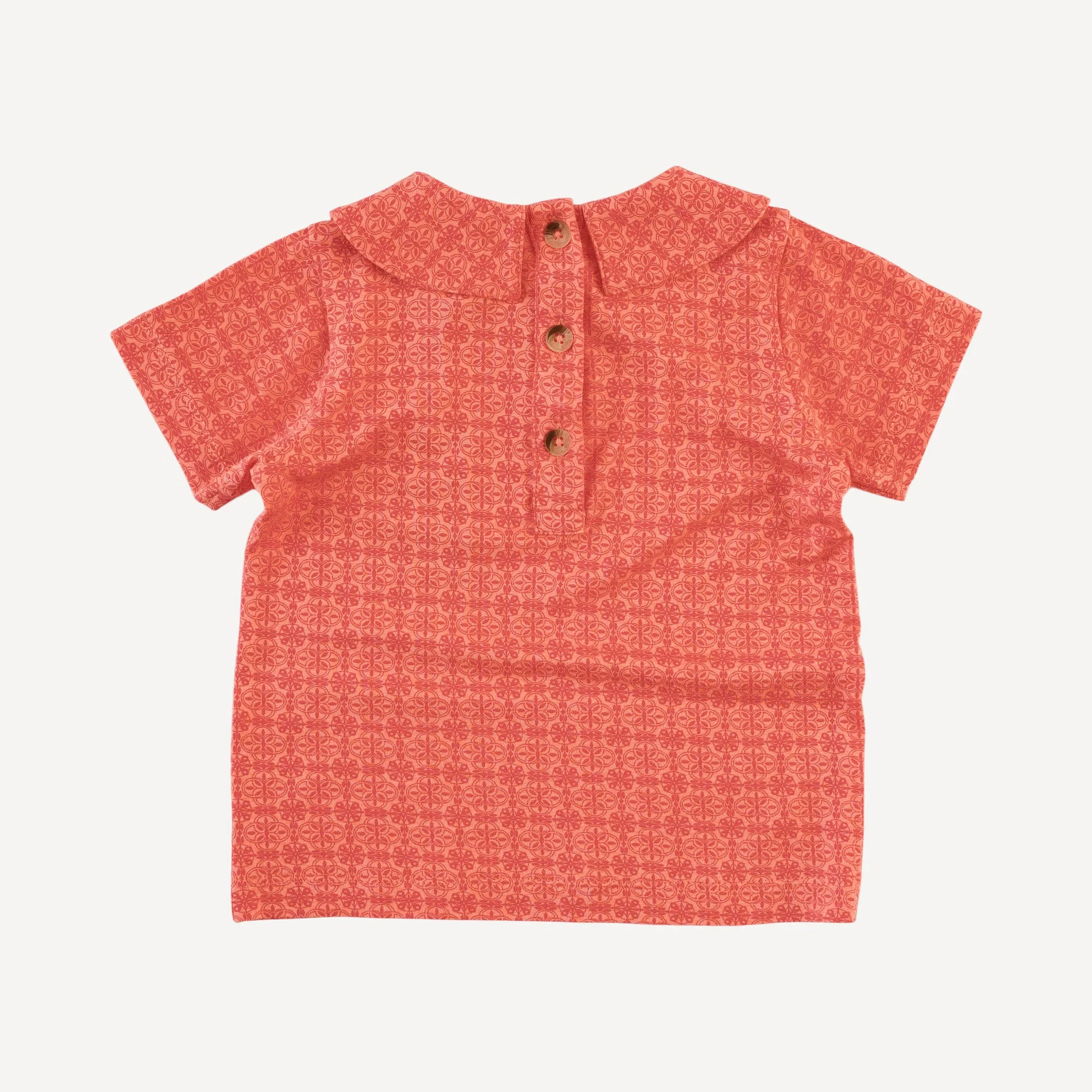 short sleeve peter pan tee | gramercy | bamboo - Image 3