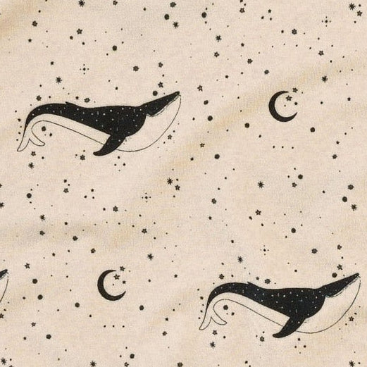 single layer blanket | mystical whale | light weight bamboo - Image 2