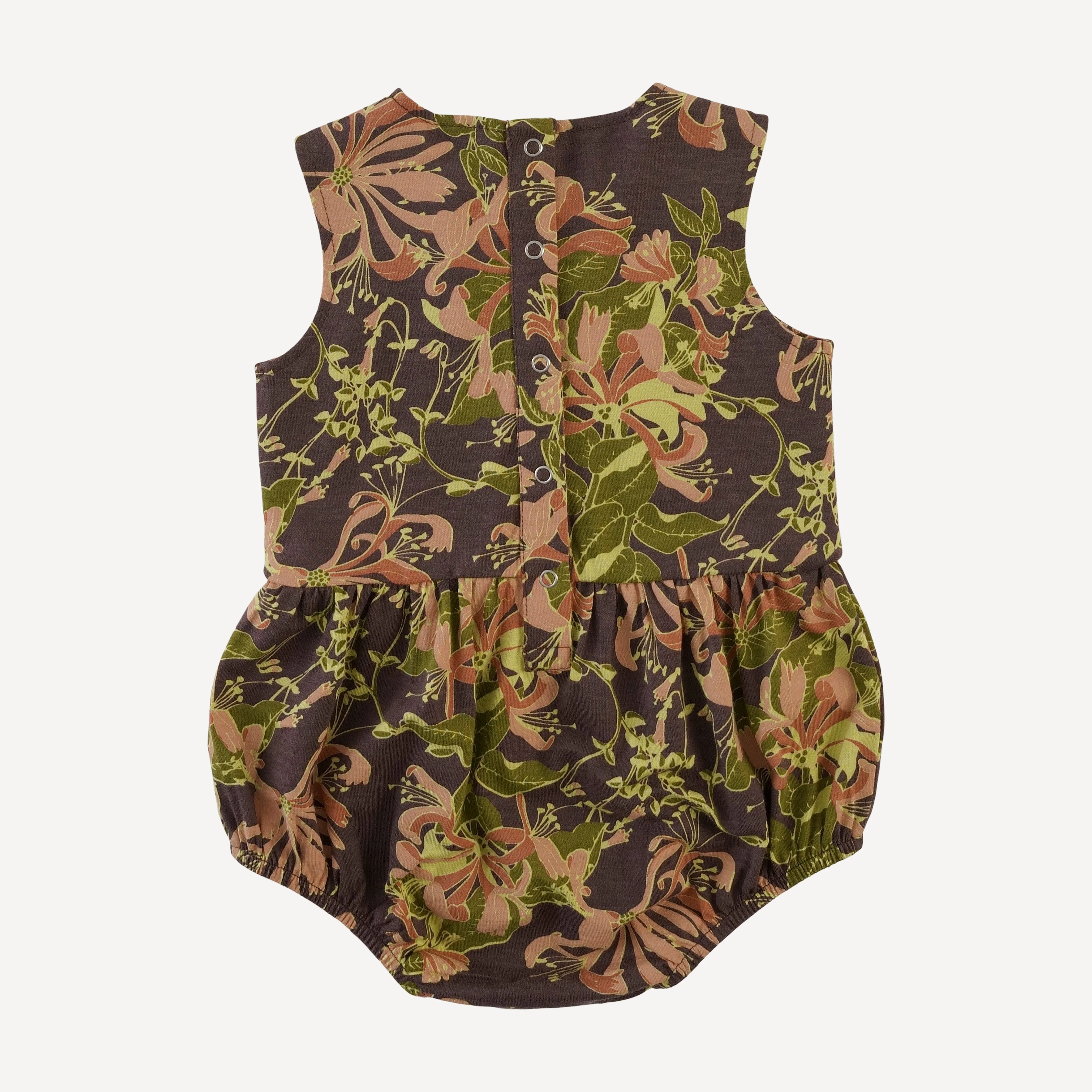 sleeveless button tab bubble | honeysuckle | bamboo - Image 3