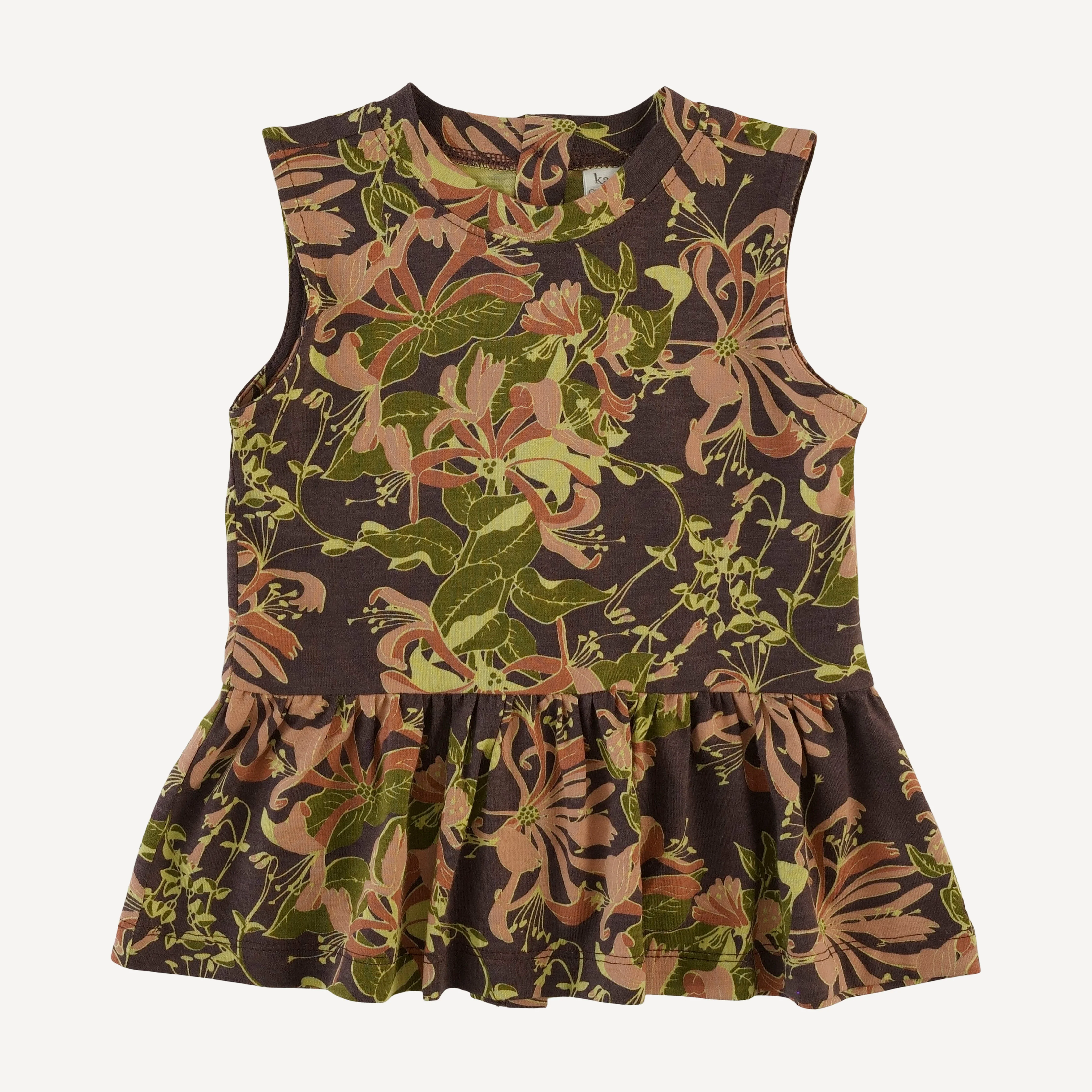 sleeveless kate top | honeysuckle | bamboo