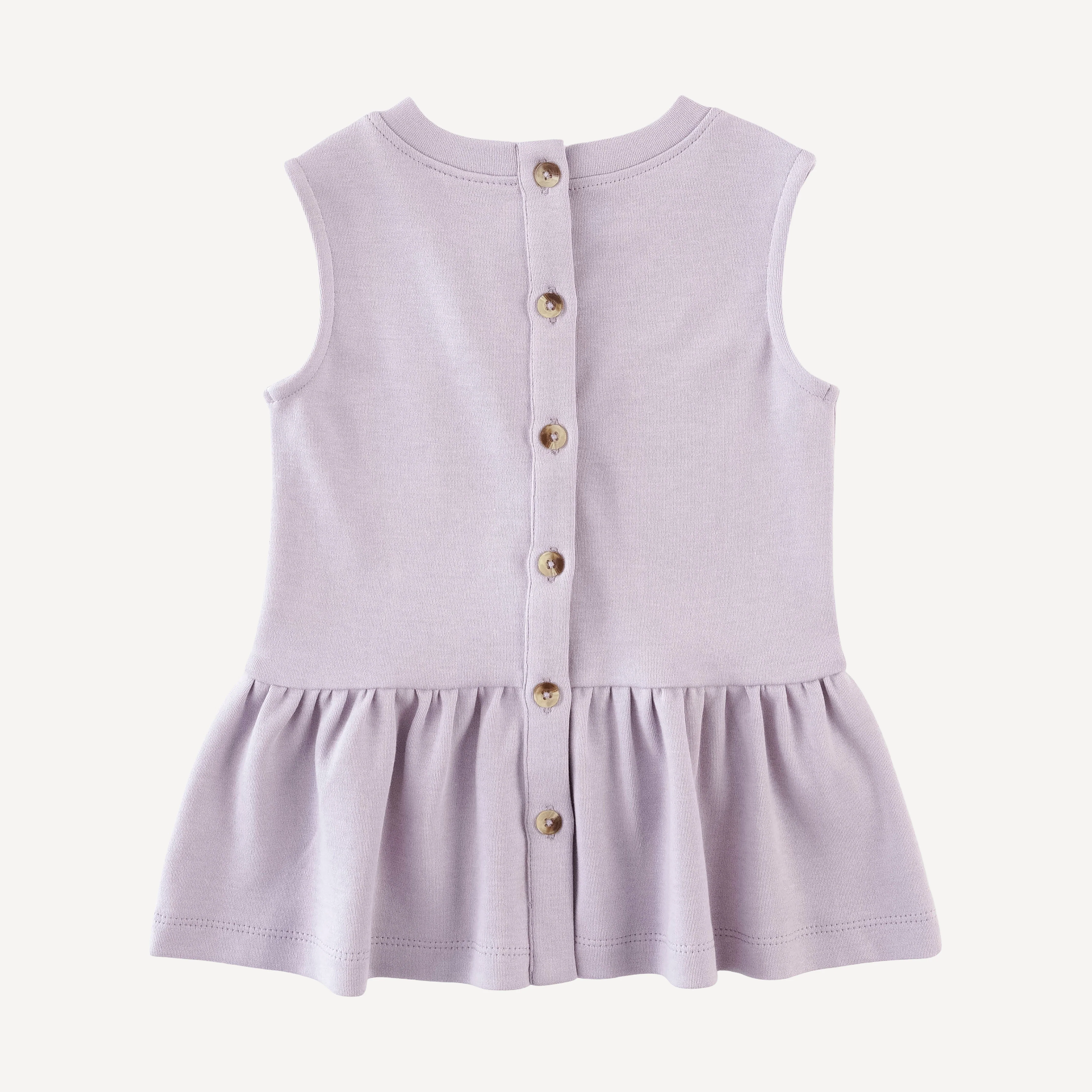 sleeveless kate top | iris | organic cotton interlock - Image 3