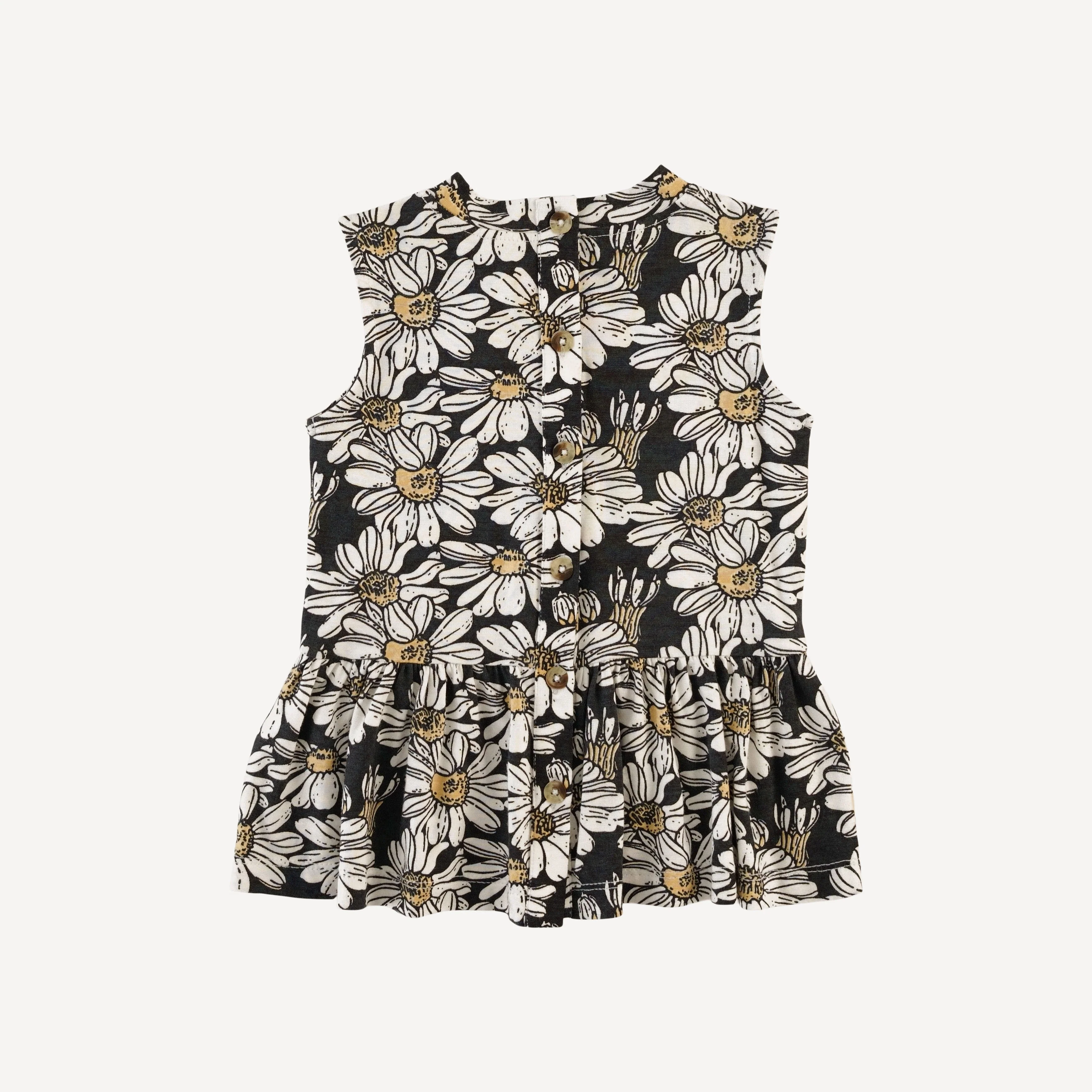 sleeveless kate top | northwest daisy | bamboo - Image 3