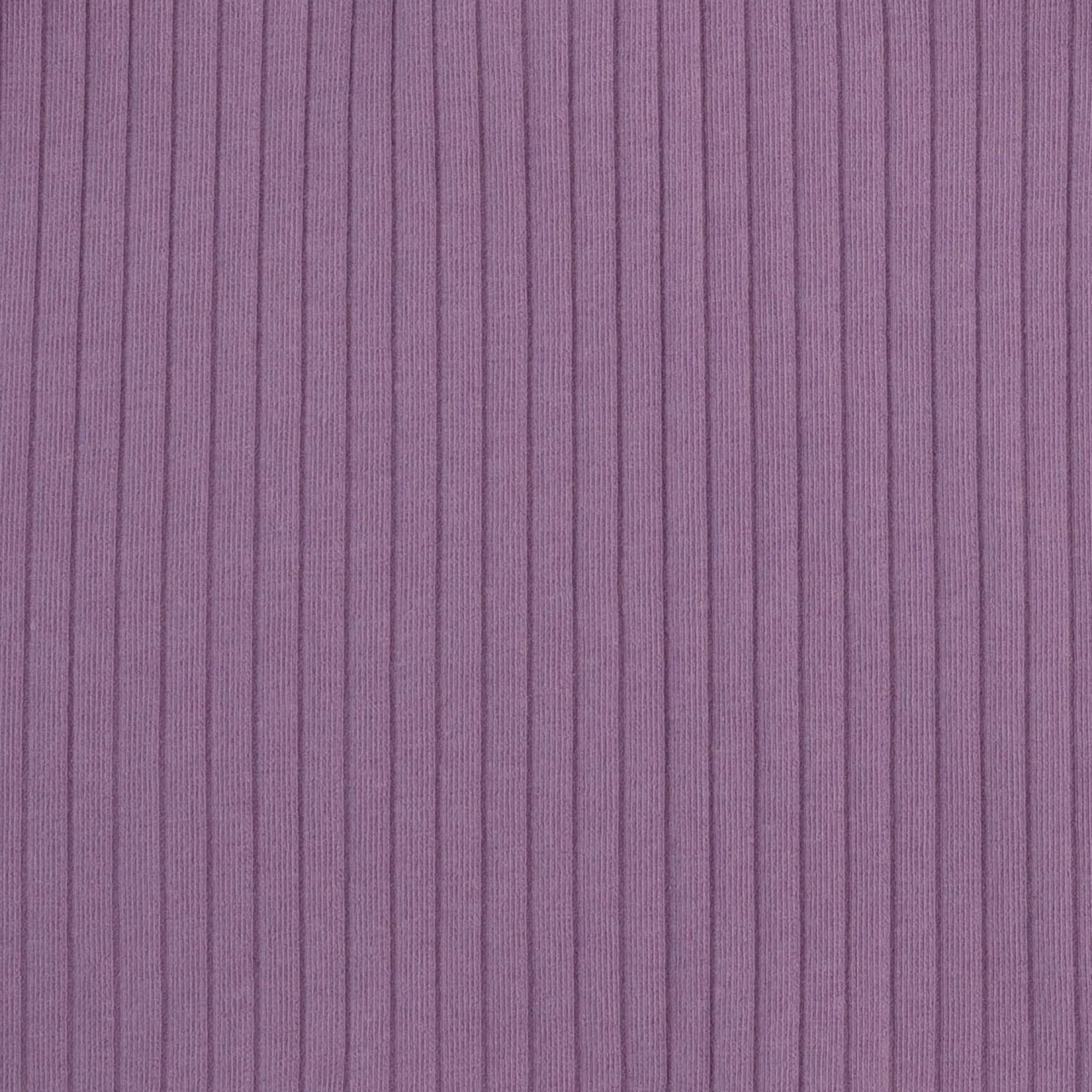 sleeveless ruffle bib henley top | grape gloss | organic cotton wide rib - Image 2