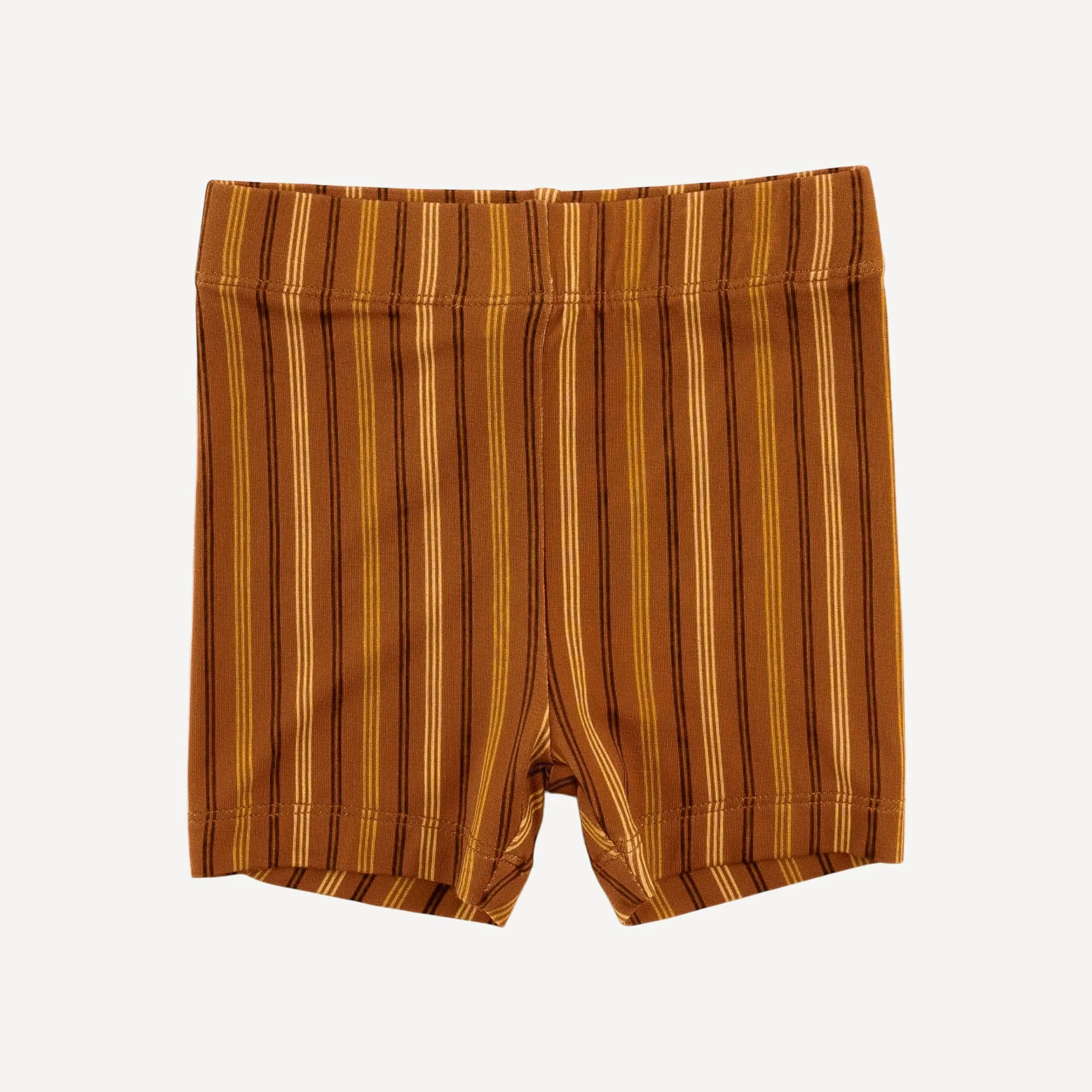 spaghetti strap v-waist top + bike short set | golden parakeets | light weight bamboo - Image 4