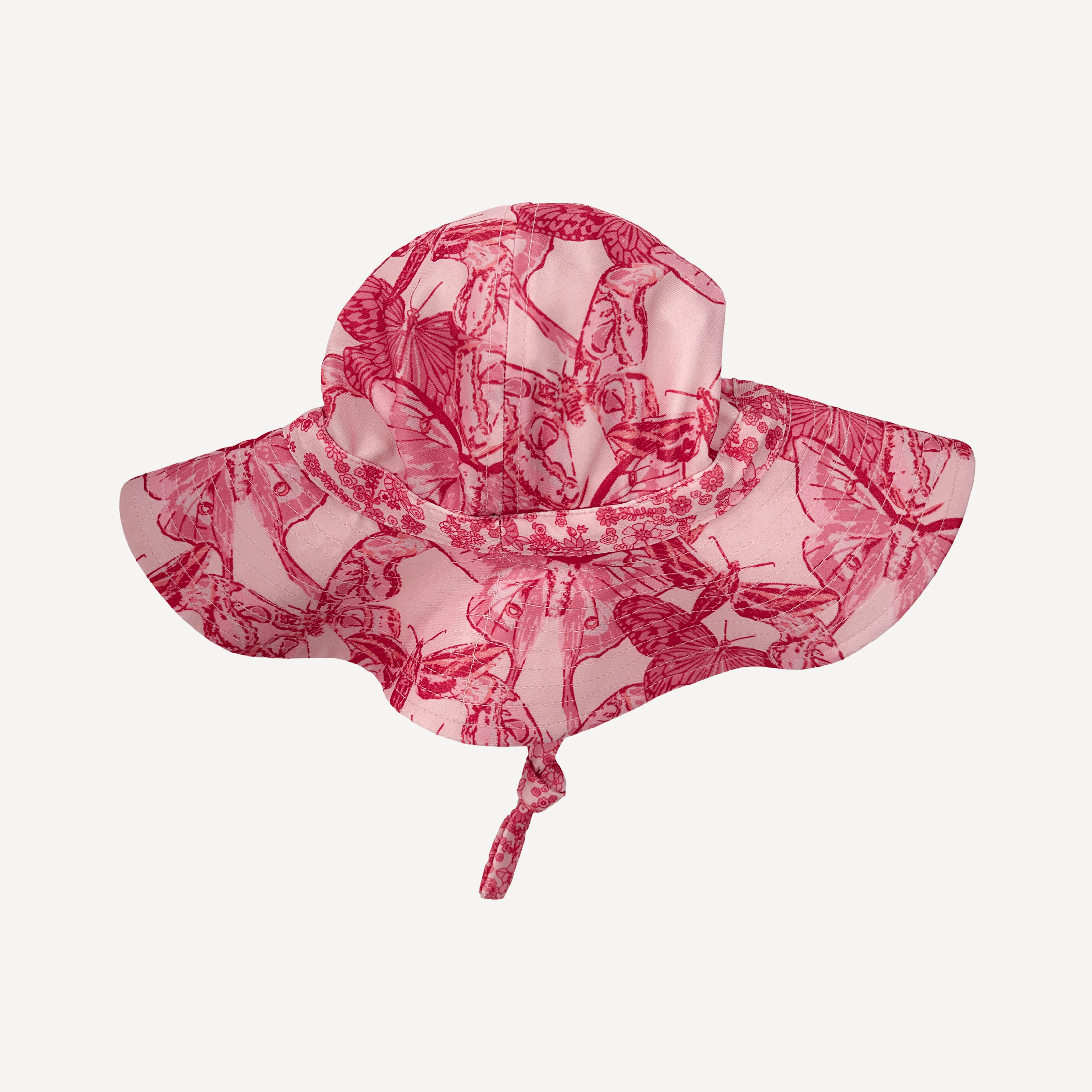 sun hat | pink moth wallpaper | swim - Image 3
