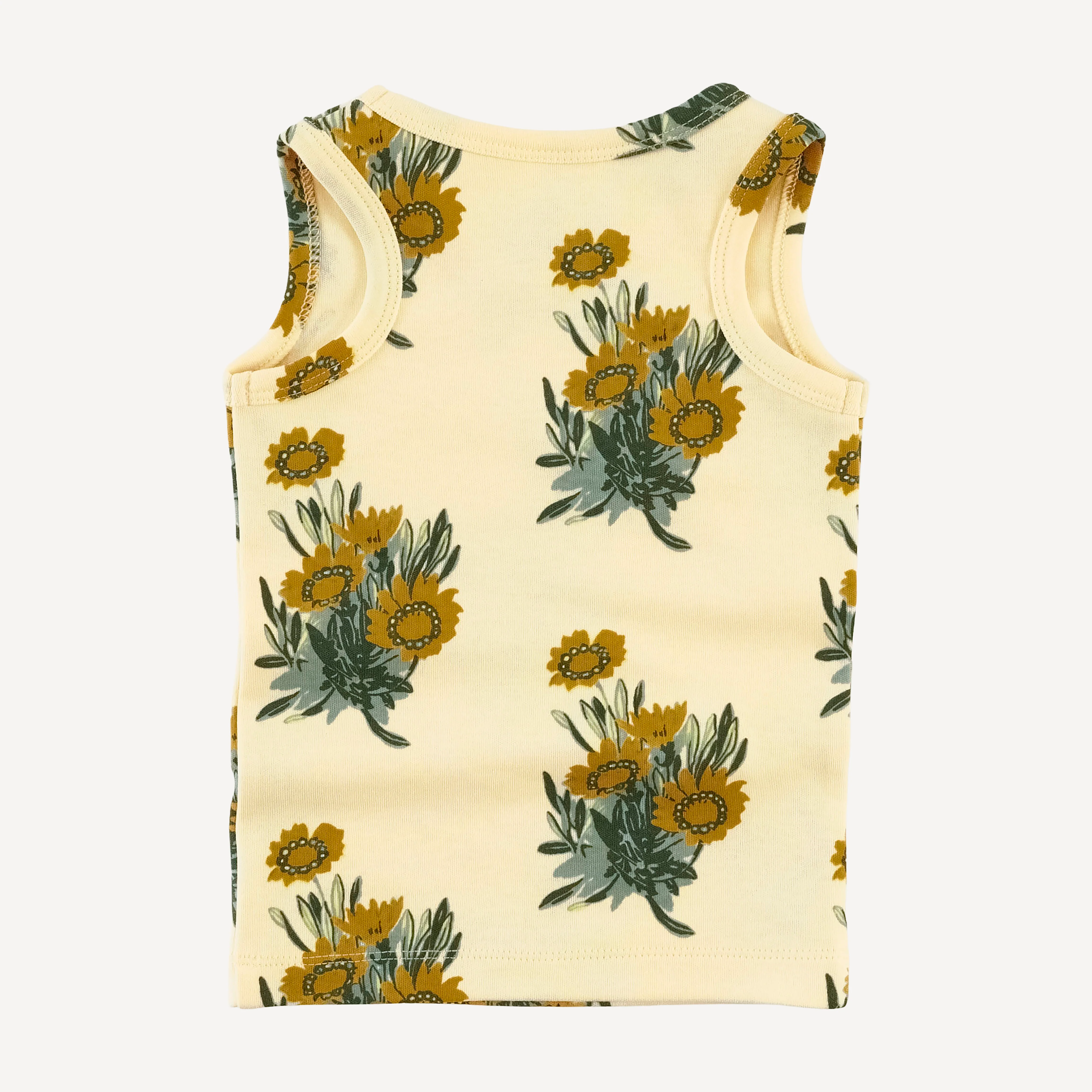 tank shortie pj set | calendula | organic cotton interlock - Image 4