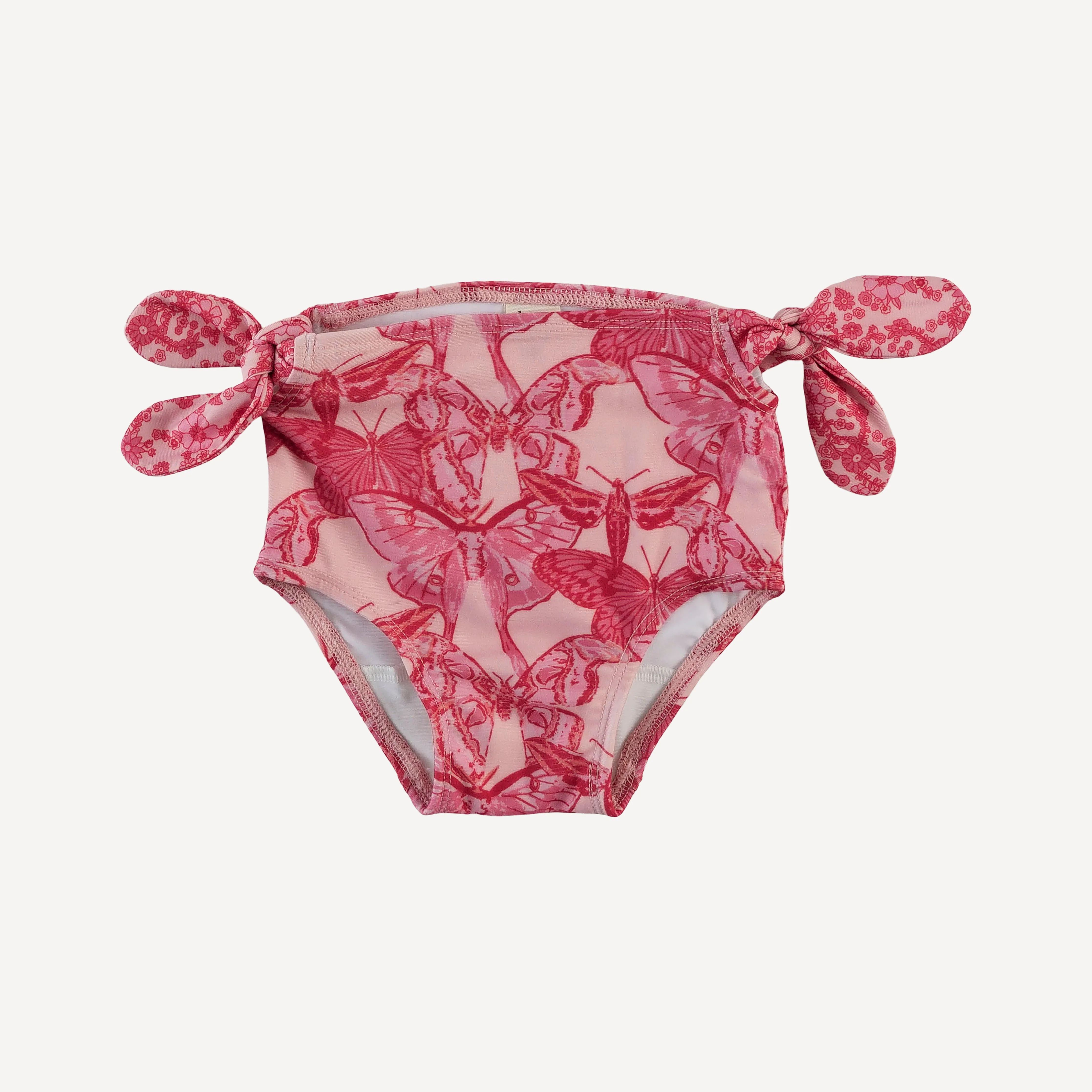 tie bow bikini | pink moth wallpaper | swim - Image 4