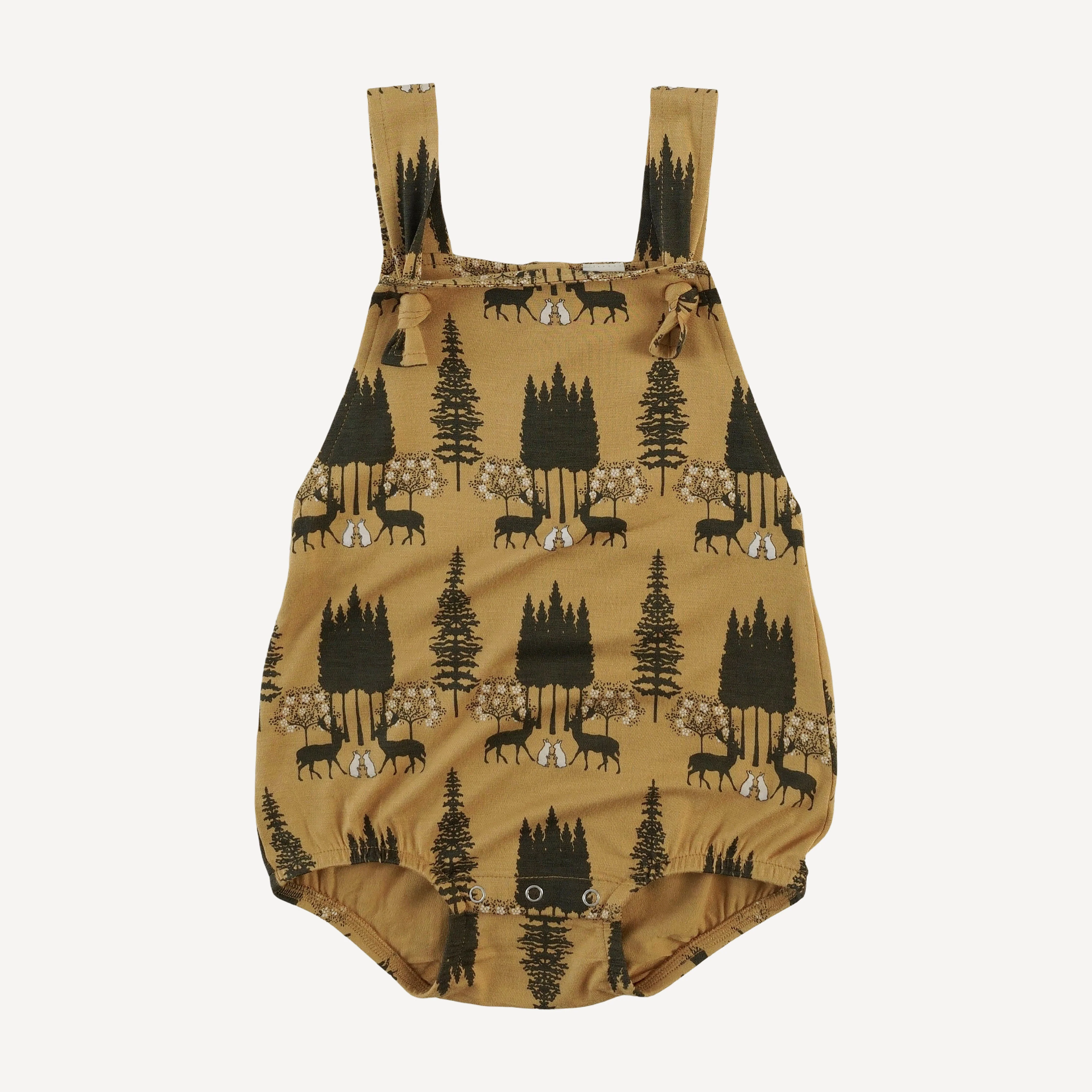 tie overall bubble | taffy magical forest | bamboo