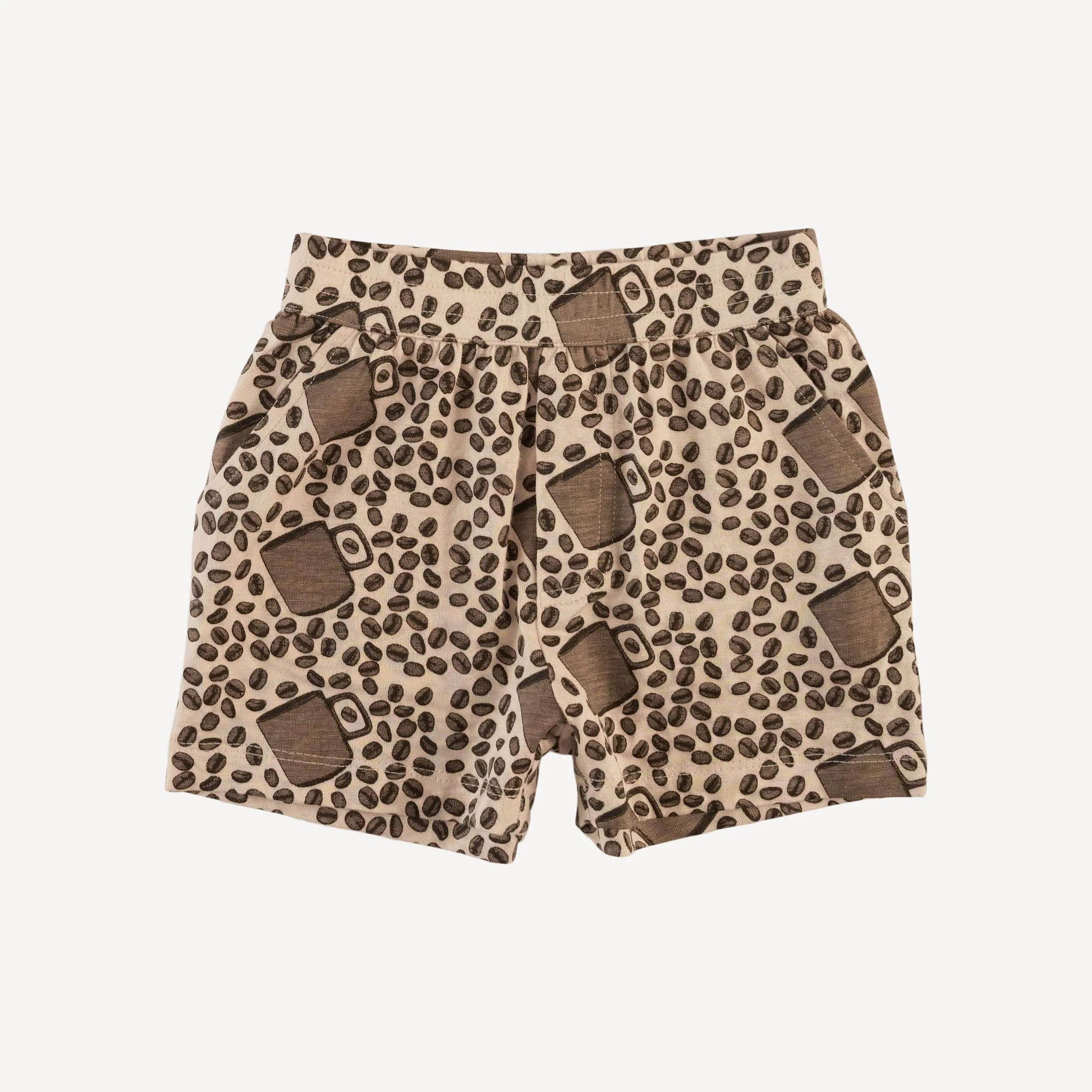 topstitch tank + relaxed short set | coffee bean | bamboo - Image 4