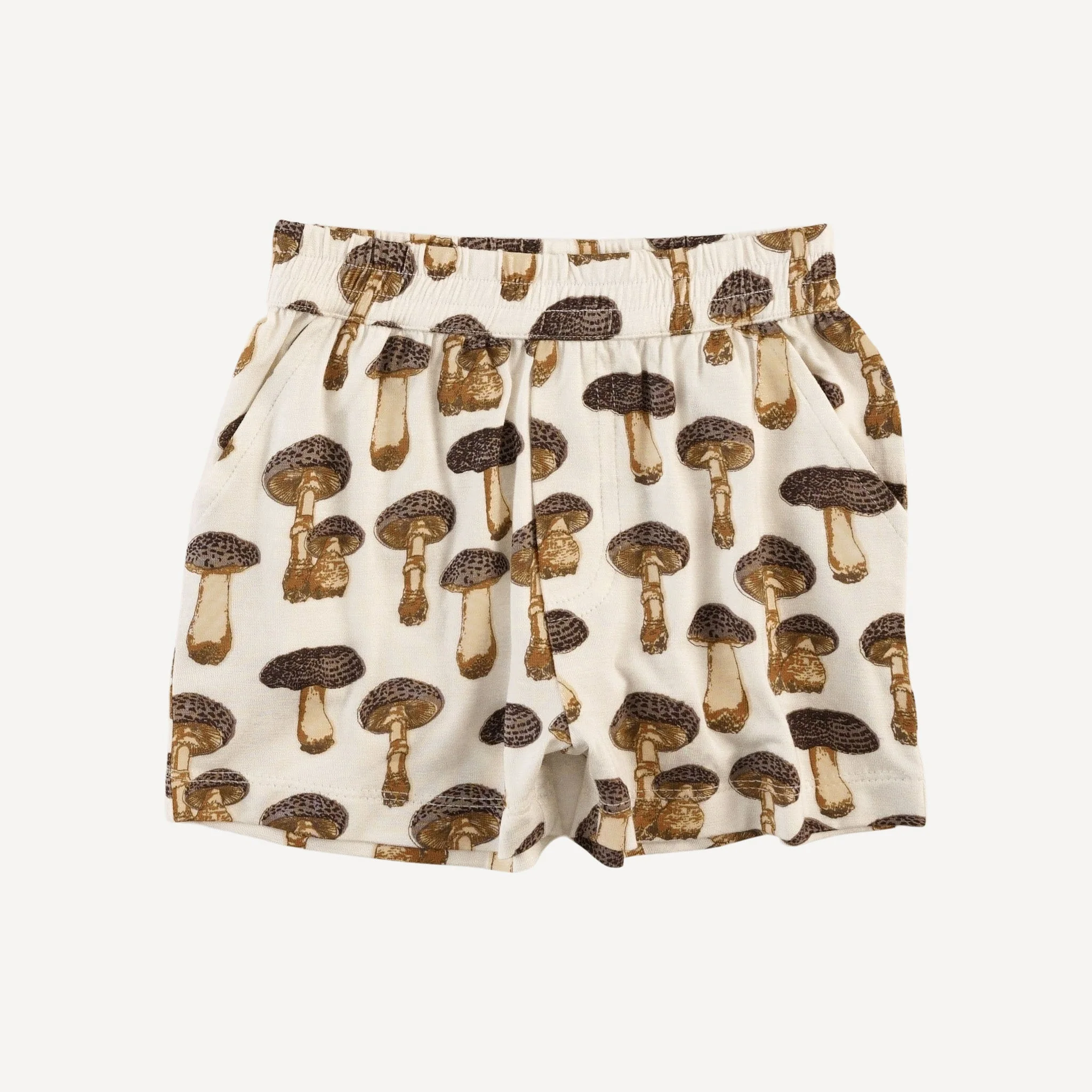 topstitch tank + relaxed short set | neutral fungi | bamboo - Image 5