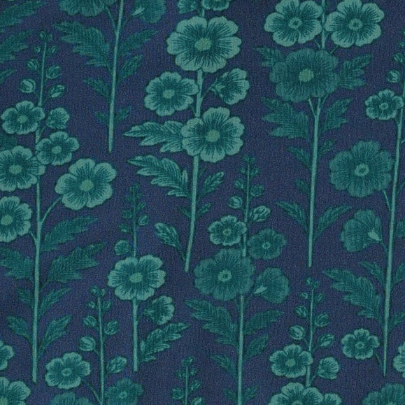 womens loose short | blooming floral | light weight bamboo - Image 2