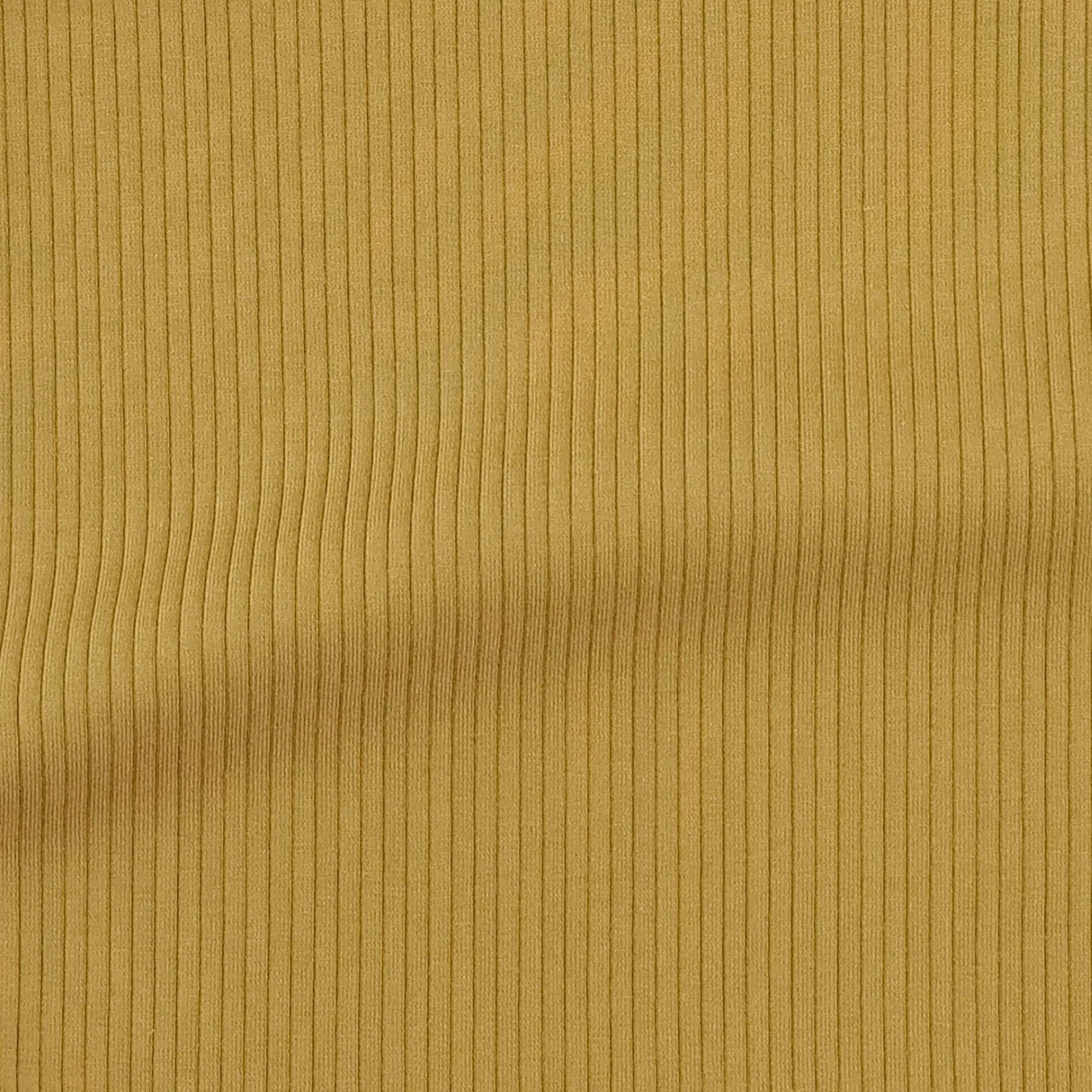 womens puff sleeve top | honey mustard | organic cotton single rib - Image 2
