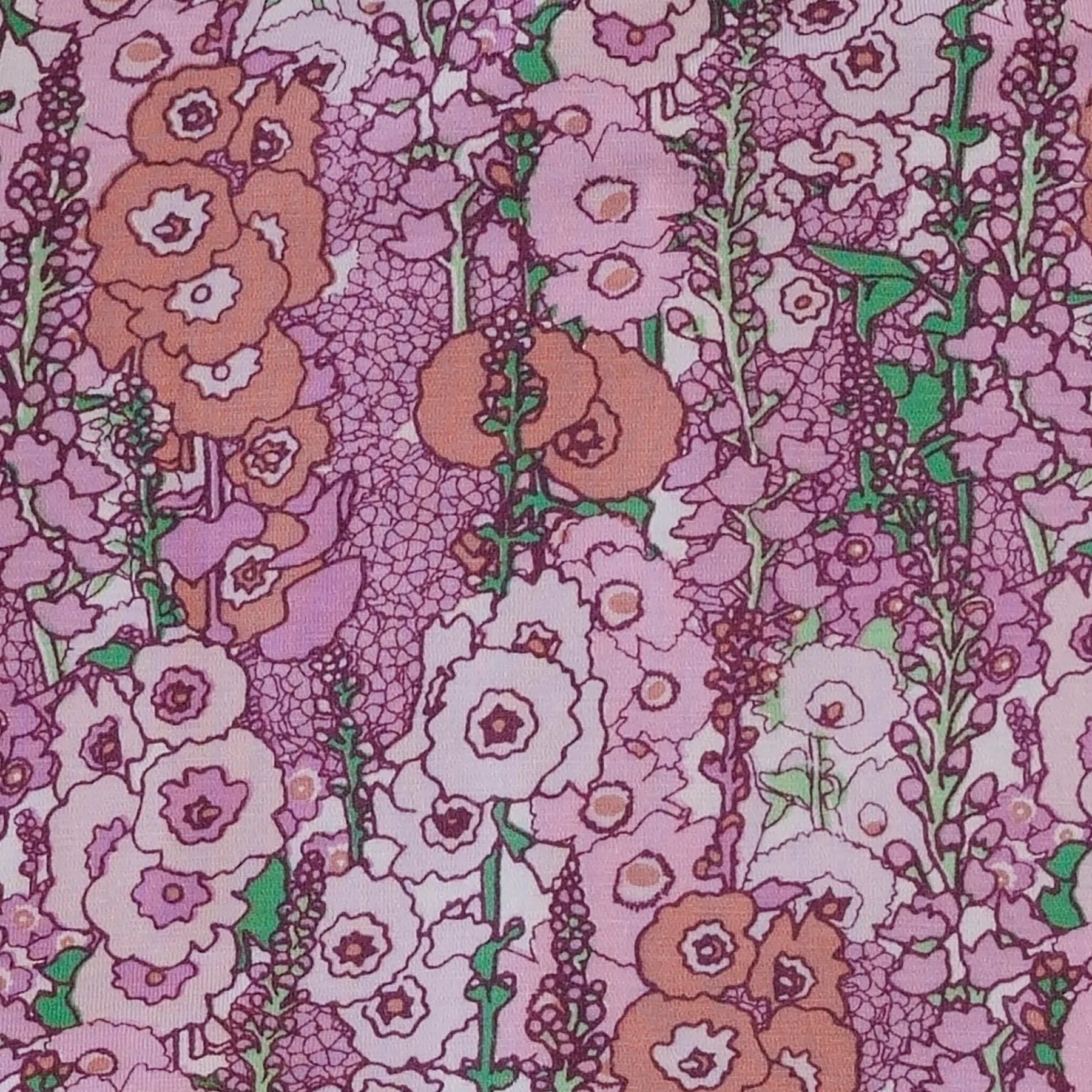 womens spaghetti tie winnie dress | orchid hollyhock | bamboo - Image 2